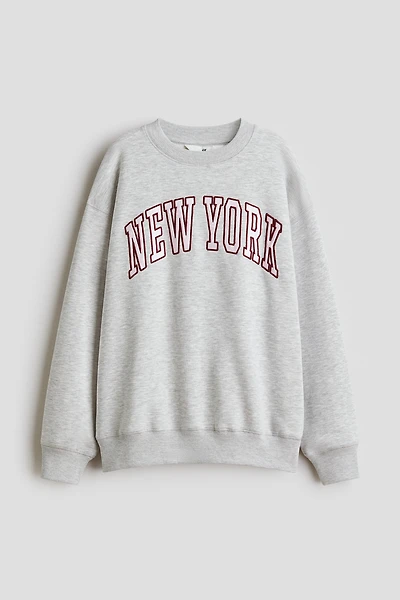 Sweatshirt with Motif