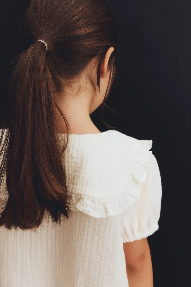 Cotton Muslin Blouse