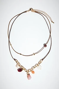 Double-Strand Cord Necklace