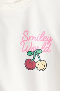 Chandail en molleton avec motif