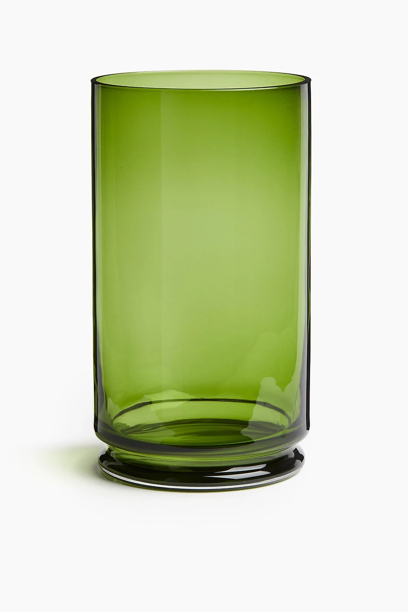 Extra-large Glass Candle Lantern