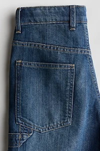 Short de menuisier en denim