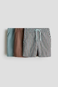 3-Pack Cotton Shorts