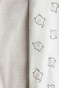 2-pack Patterned Cotton Pajamas