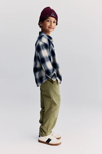 Pantalon en sergé de coton