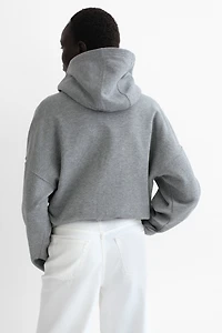 Veste à capuche zippée