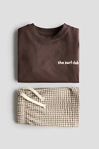 2-Piece Cotton Jersey Set