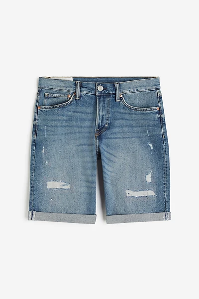 Regular Denim Shorts