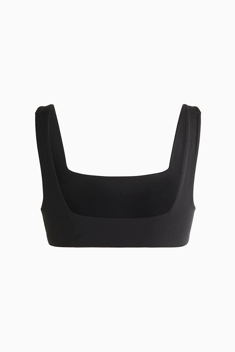 Padded Soft-Cup Microfiber Bra