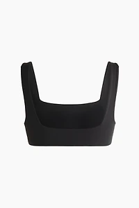 Padded Soft-Cup Microfiber Bra