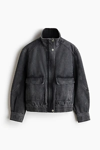 Oversized denim jacket