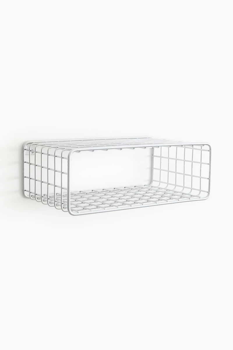 Metal Wire Wall Shelf
