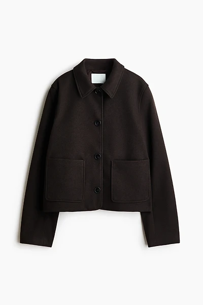 Veste courte en feutre