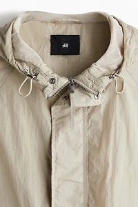 Loose-Fit Nylon Windbreaker