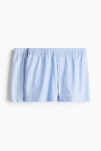 2-Pack Cotton Pajama Shorts