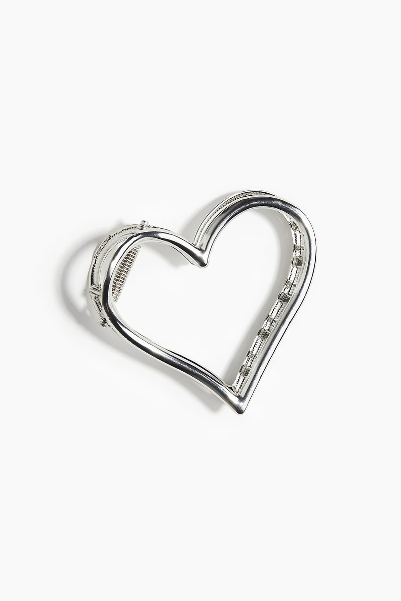 Heart-Shaped Hair Claw