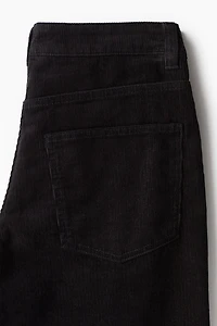 Wide-Leg Corduroy Pants