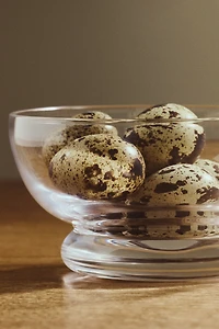 2-Pack Mouth-Blown Glass Serving Bowls