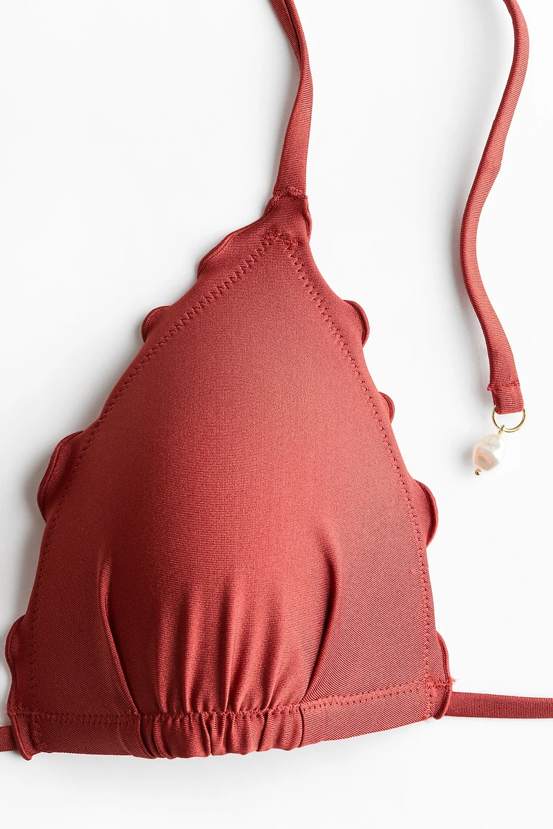 Push-Up Triangle Bikini Top