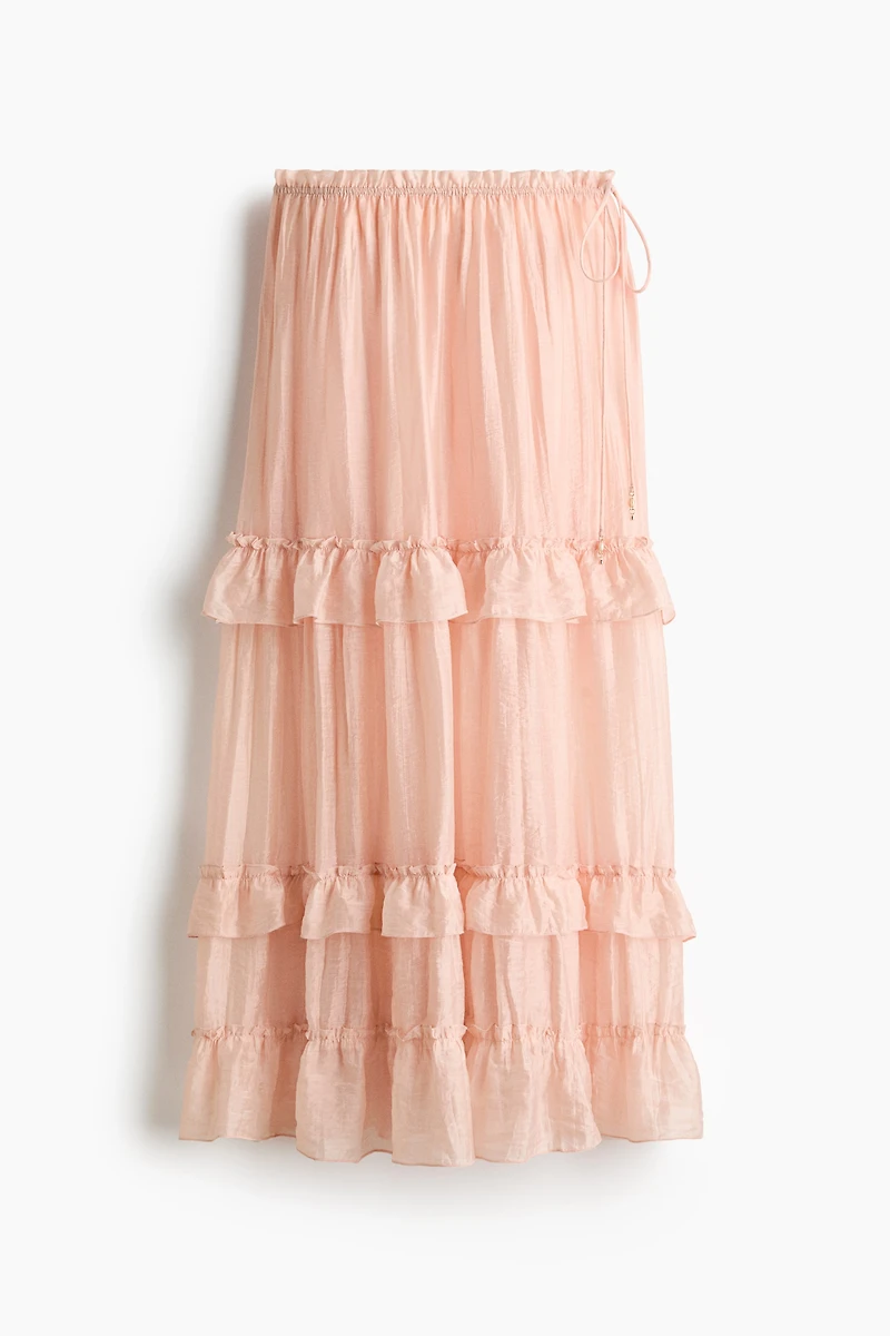 Tiered Maxi Skirt