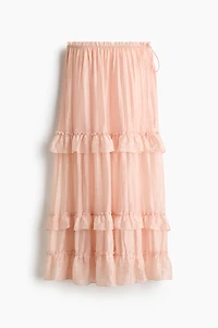 Tiered Maxi Skirt