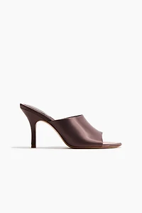 Stiletto-Heeled Sandals