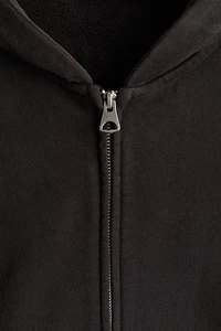 Oversized Boxy Hooded Jacket