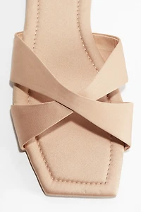 Crossover-Strap Sandals
