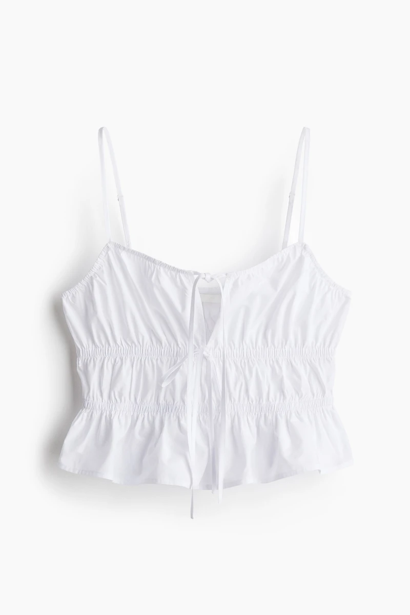 Peplum Camisole Top
