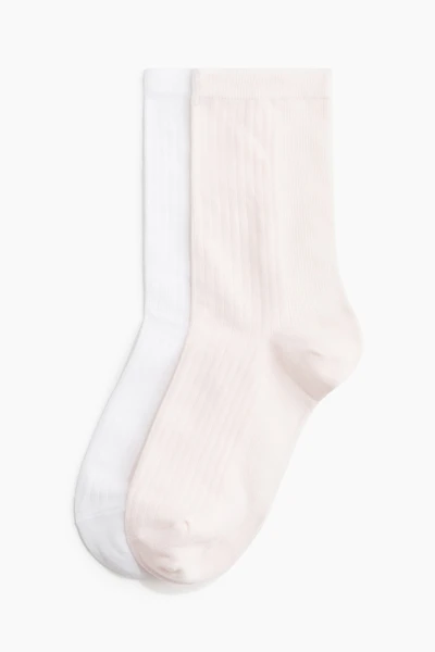 2-Pack Ribbed Socks