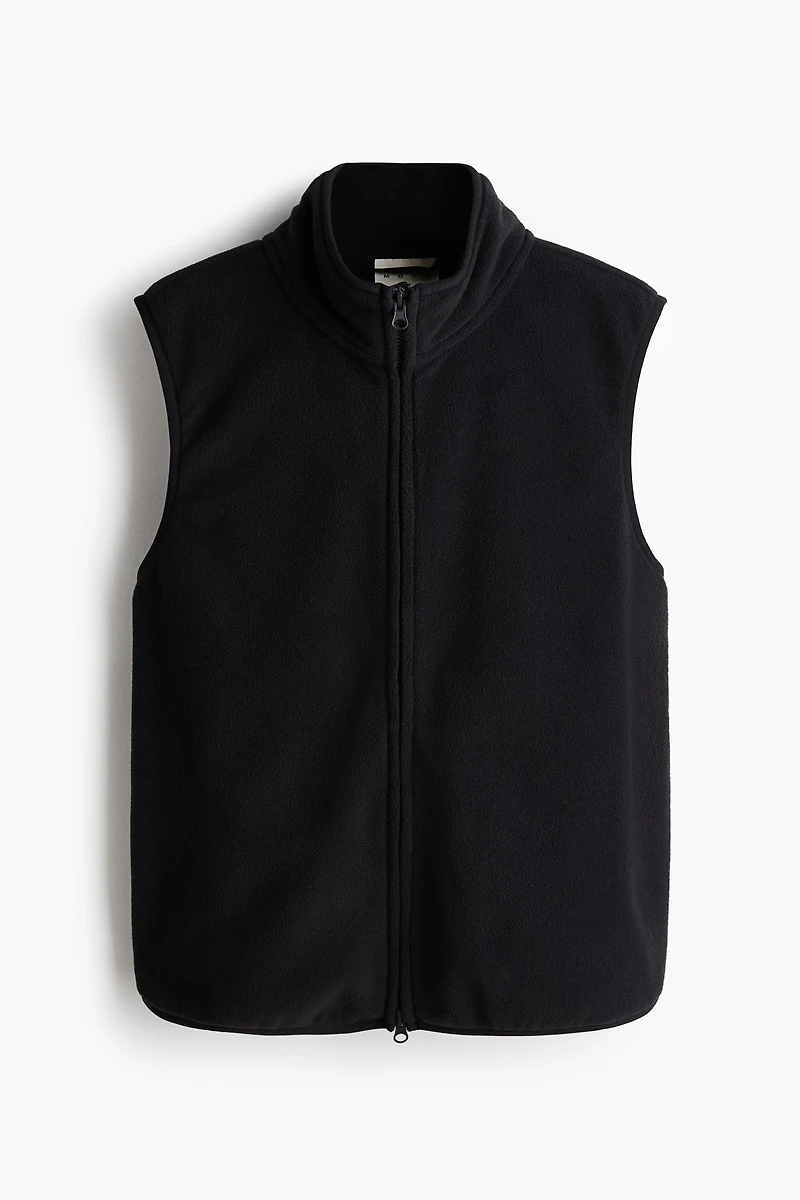 Regular-Fit Fleece Sports Vest
