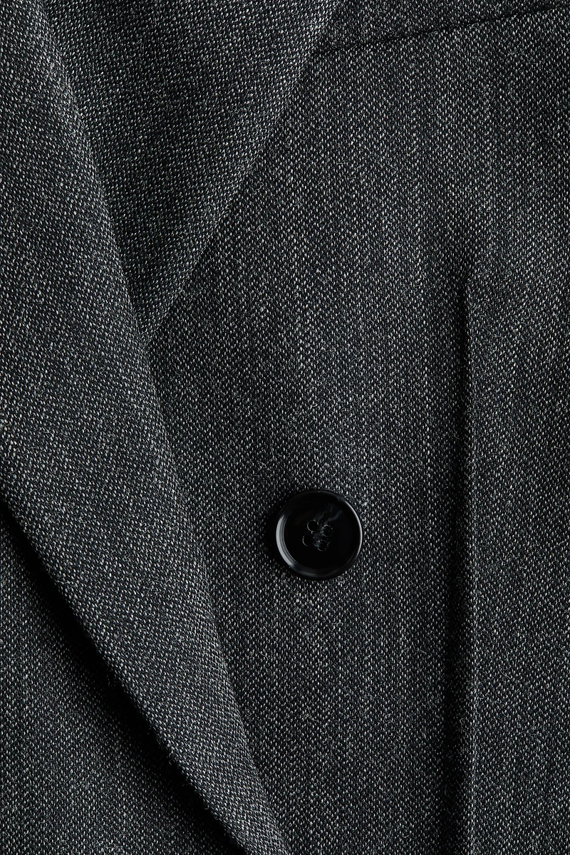 Double-Breasted Wool Blazer