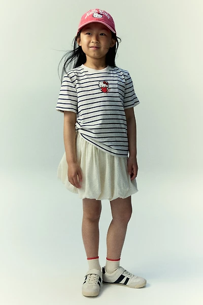 T-shirt en coton avec motif imprimé