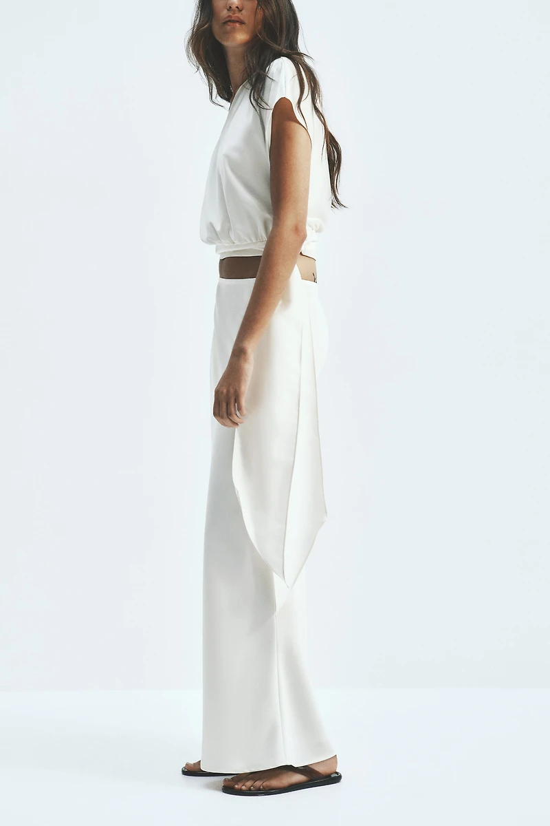 Satin Maxi Skirt