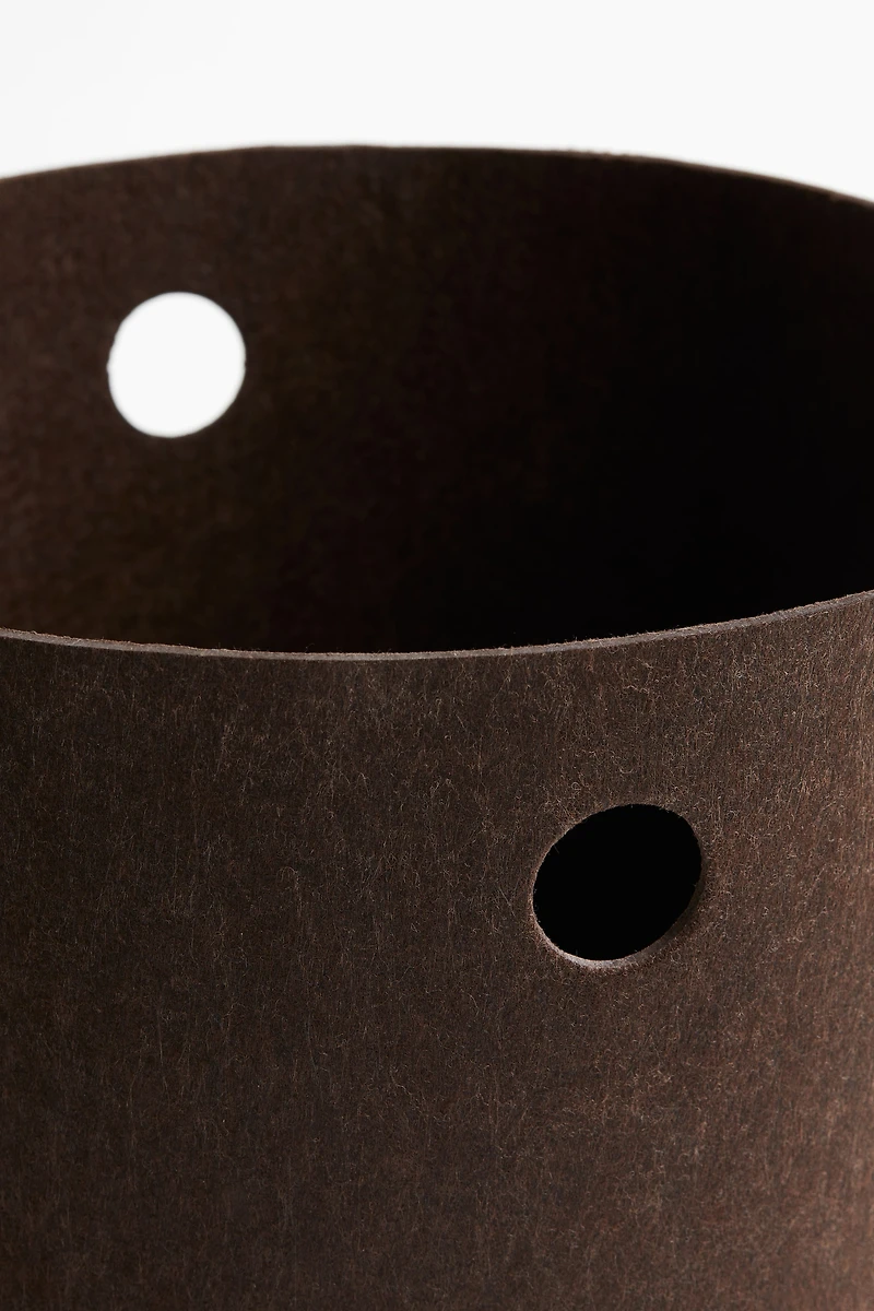 Large Felted Storage Basket