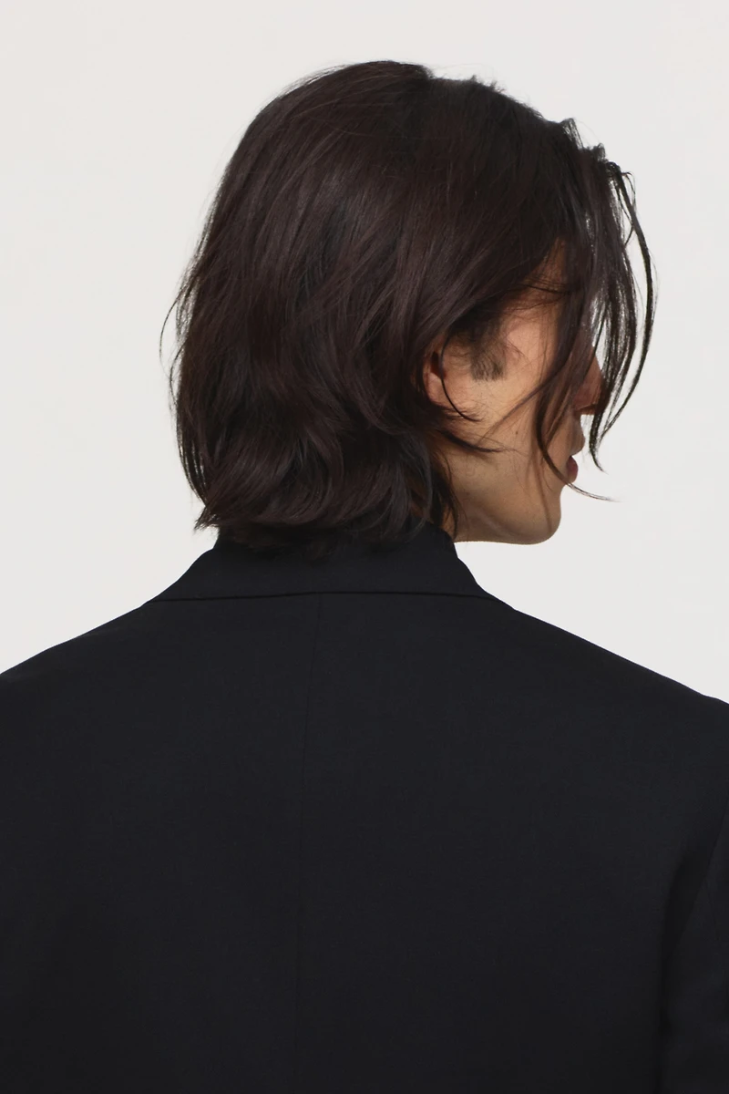 Slim-Fit Single-Breasted Jacket