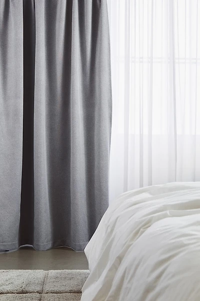 Single-Pack Wide Long Blackout Curtain Panel