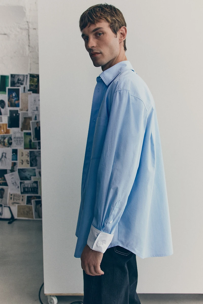 Striped Cotton Shirt