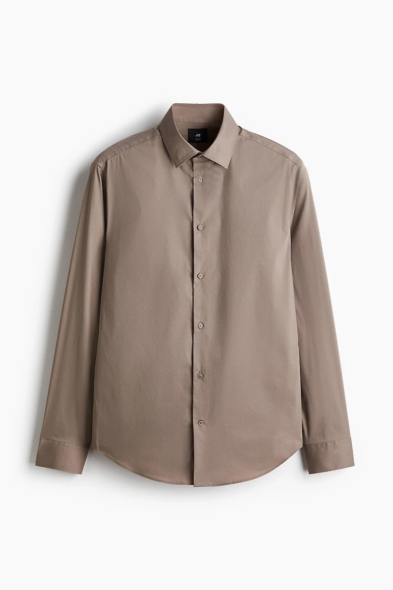 Slim-Fit Stretch Shirt