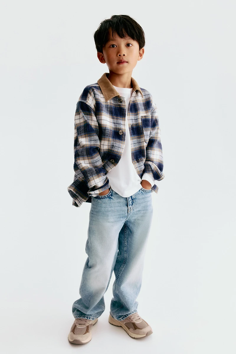 Cotton Flannel Overshirt