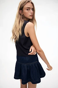 Button-front Sweater Vest
