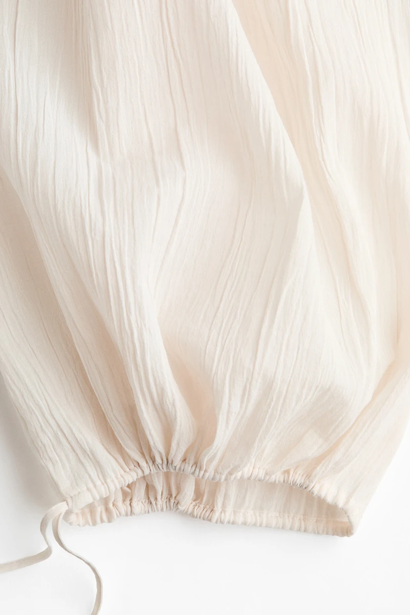 Crinkled Beach Pants