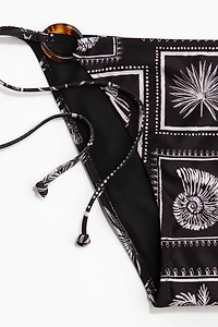 Tie tanga bikini bottoms