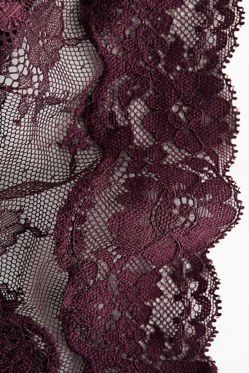 2-Pack Lace Thong Briefs
