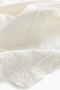 2-Pack Lace-Trimmed Cotton Napkins