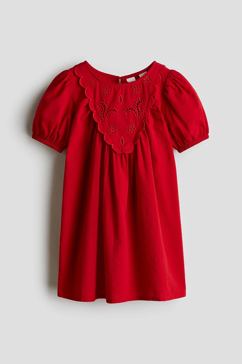 Cotton Seersucker Dress