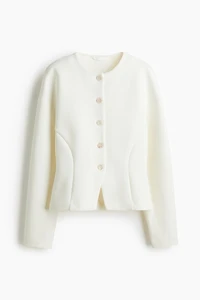 Collarless Scuba Blazer