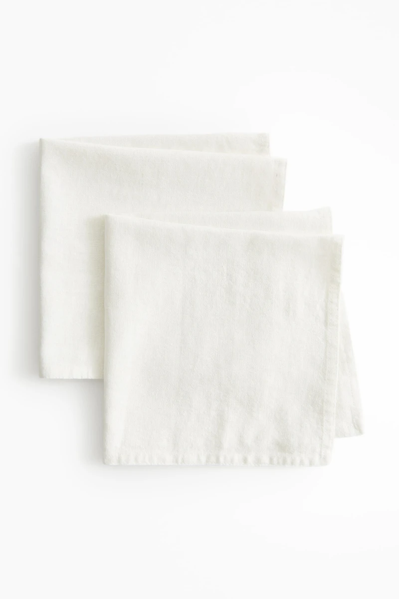 2-pack Linen-blend Napkins