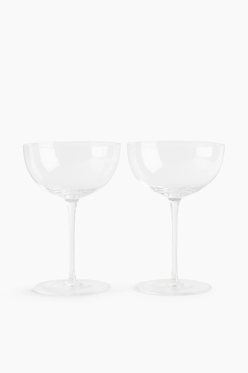 Lot de 2 verres à cocktail