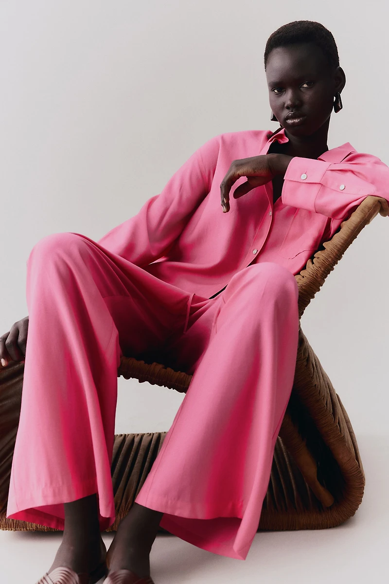 Loose-Fit Drawstring Pants